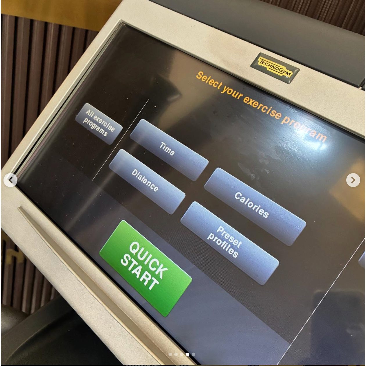 Technogym Crossover – Visio Web Touchscreen