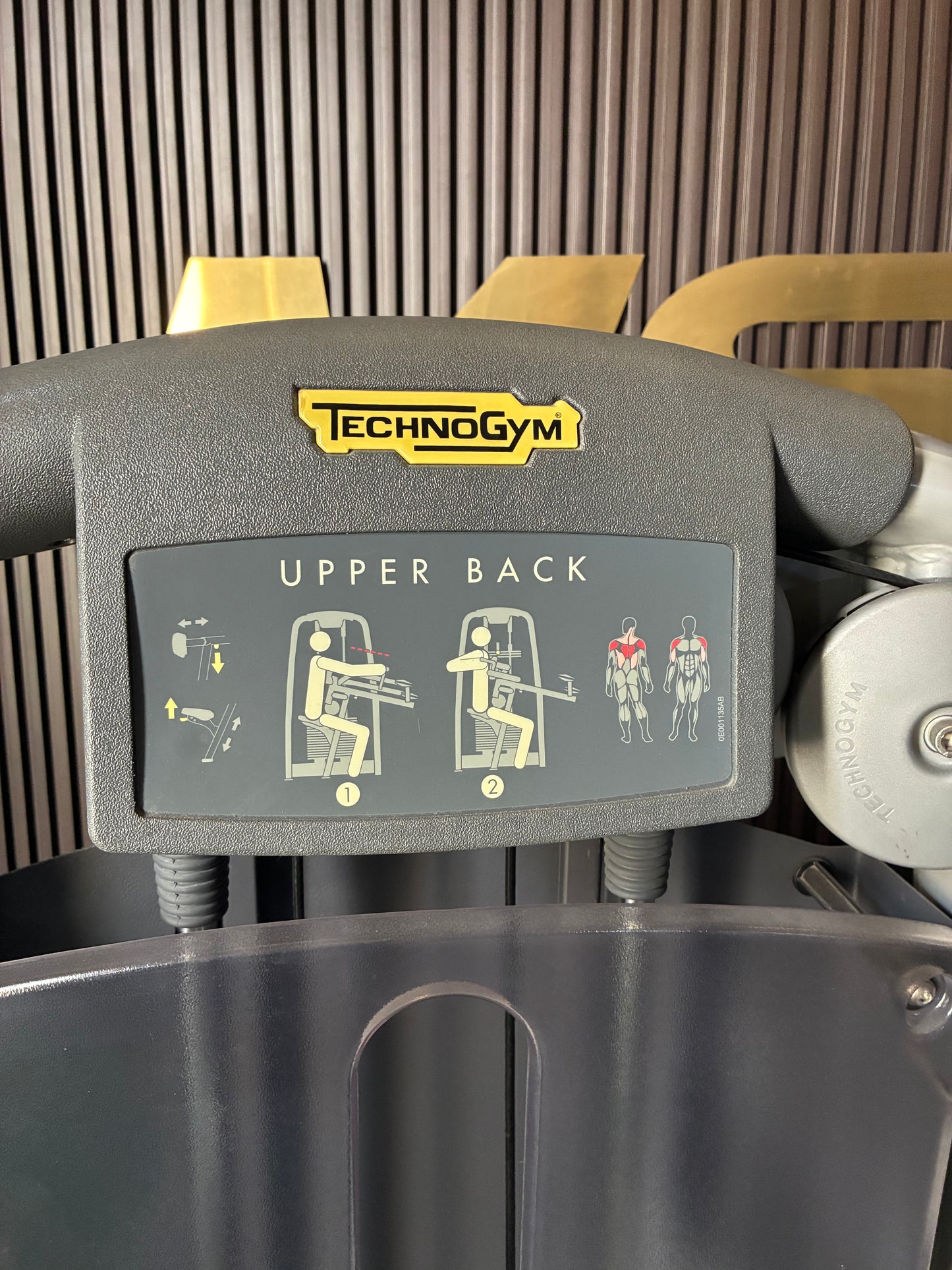 Technogym Selection Line Upper Back Machine