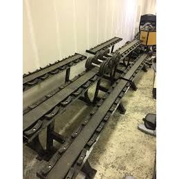 Hammer Strength One-Tier Dumbbell Rack