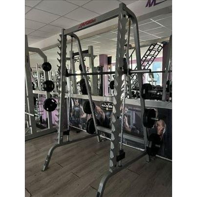 Life Fitness Pro Series Smith Machine – Silver Frame