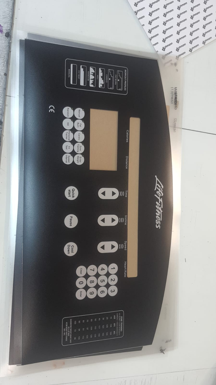 NEW Life Fitness Treadmil 95 Series Sticker