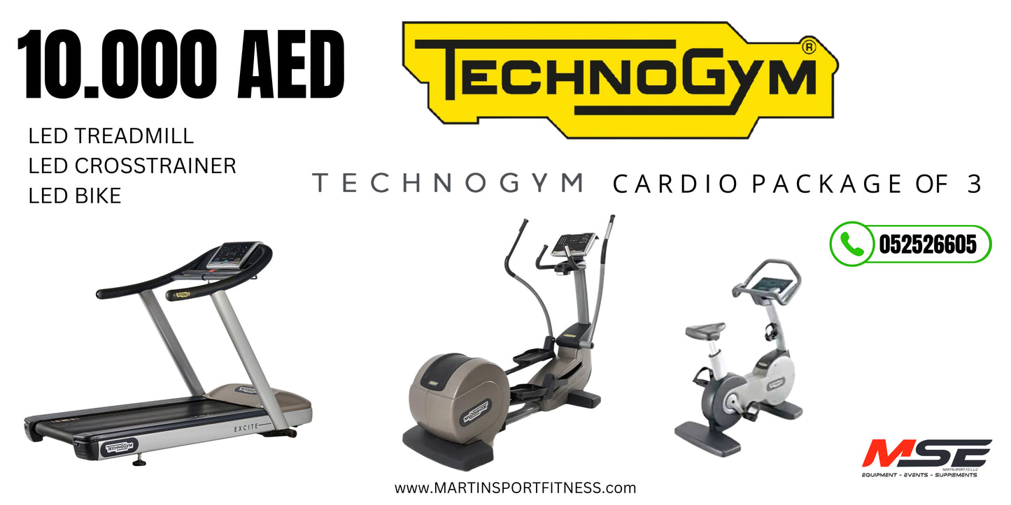 Technogym Cardio Package Setup of 3