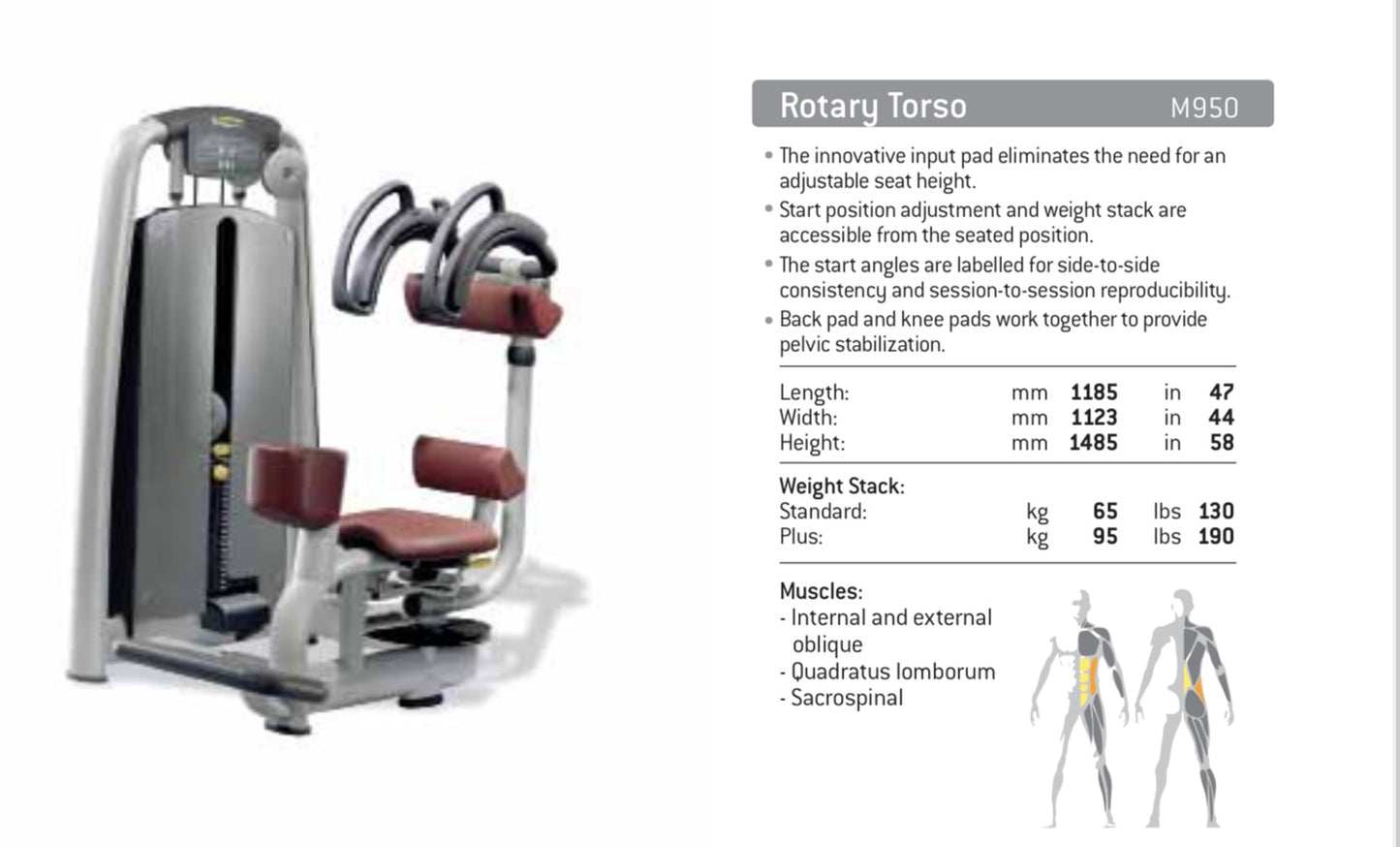 Technogym Set up Used / Refurbished