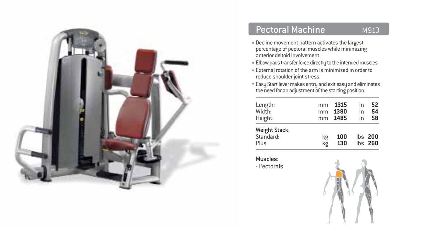 Technogym Set up Used / Refurbished