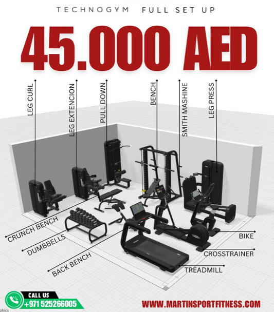 Technogym Full Gym Package – 45,000 AED